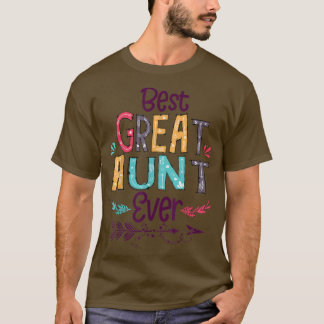 T-shirt Meilleure grande tante Jamais mignonne flèche Béné