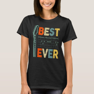 T-shirt Meilleure Guitare Papa Ever Chords Meilleur Papa G