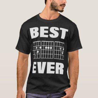 T-shirt Meilleure Guitare Papa Ever - Drôle cadeau Guitare