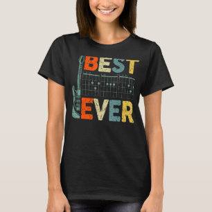 T-shirt Meilleure guitare papa toujours guitariste Père Da