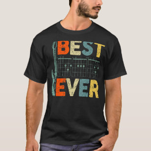 T-shirt Meilleure guitare papa toujours guitariste Père Da