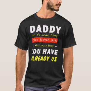 T-shirt Meilleure idée de la fête des pères 2022 Paddy Bri