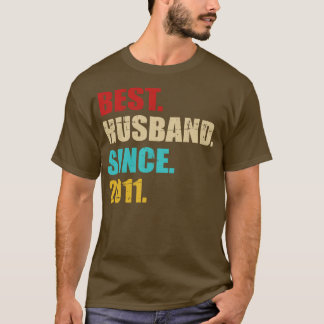 T-shirt Meilleure maison depuis 2011 10e anniversaire de m