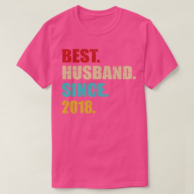 T-shirt Meilleure maison depuis 2018 3e anniversaire du ma (Design devant)