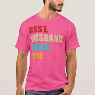 T-shirt Meilleure maison depuis 2018 pour le 5e anniversai