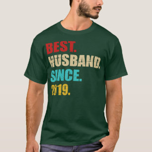 T-shirt Meilleure maison depuis 2019 2e anniversaire de ma