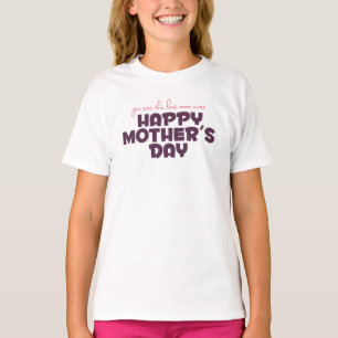 T-shirt Meilleure maman à la fête des mères  Chemise à tam
