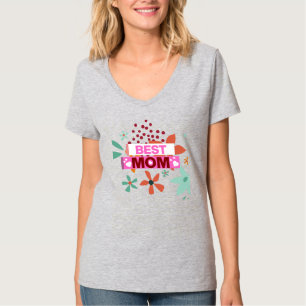 T-shirt Meilleure maman Bonne fête des mères