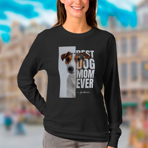 T-shirt Meilleure Maman Chien unique Citer Personnalisé Ph