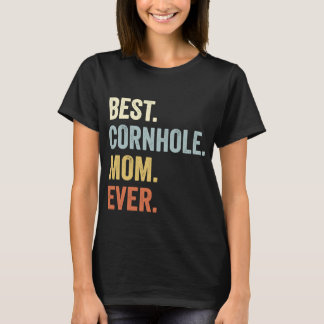 T-shirt Meilleure maman Cornhole Meilleure maman Meilleur
