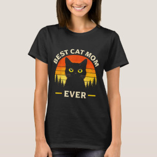 T-shirt Meilleure Maman de Chat Pour Enfants Garçon Fille 