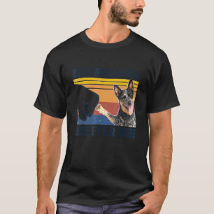 T-shirt Meilleure maman de chien de bétail australien de t