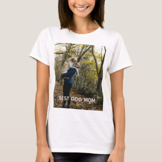 T-shirt Meilleure Maman de Chien Photo de Chien Personnali