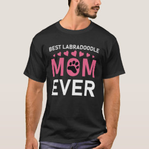 T-shirt Meilleure maman de Labradoodle