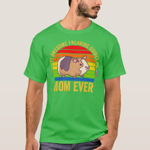 T-shirt Meilleure maman de porc de Guinée jamais Piggy Vin