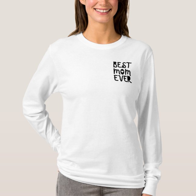 T-shirt Meilleure Maman de Tous les Temps Fête des Mères (Devant)
