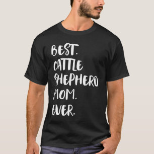 T-shirt Meilleure Maman Éleveuse de Bétail