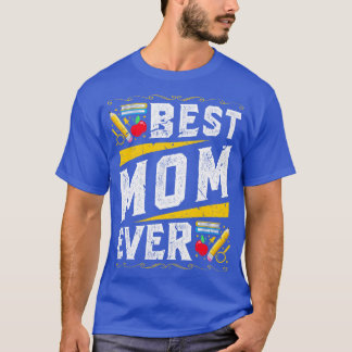T-shirt Meilleure maman enseignant