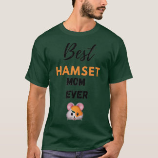 T-shirt Meilleure maman hamster