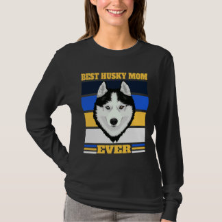 T-shirt Meilleure maman Husky Ever 2