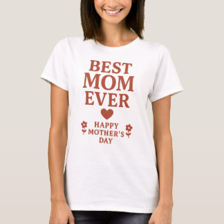 T-shirt Meilleure maman jamais