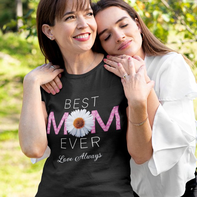 T-shirt Meilleure maman jamais avec l'impression d'image d (Créateur téléchargé)
