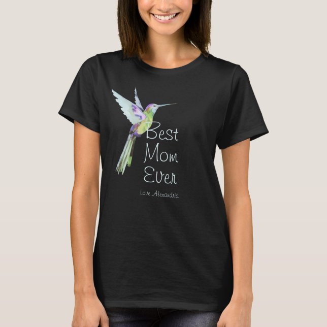 T-shirt Meilleure Maman Jamais ! Colibri (Devant)