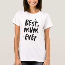 Meilleure maman jamais moderne Simple fête des mèr