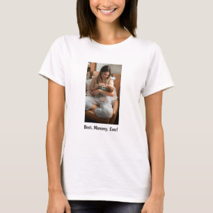 T-shirt Meilleure Maman Jamais ! Photo de famille