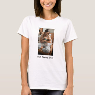 T-shirt Meilleure Maman Jamais ! Photo de famille