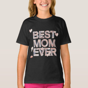 T-shirt Meilleure Maman Jamais Verre Conception 3D Moder