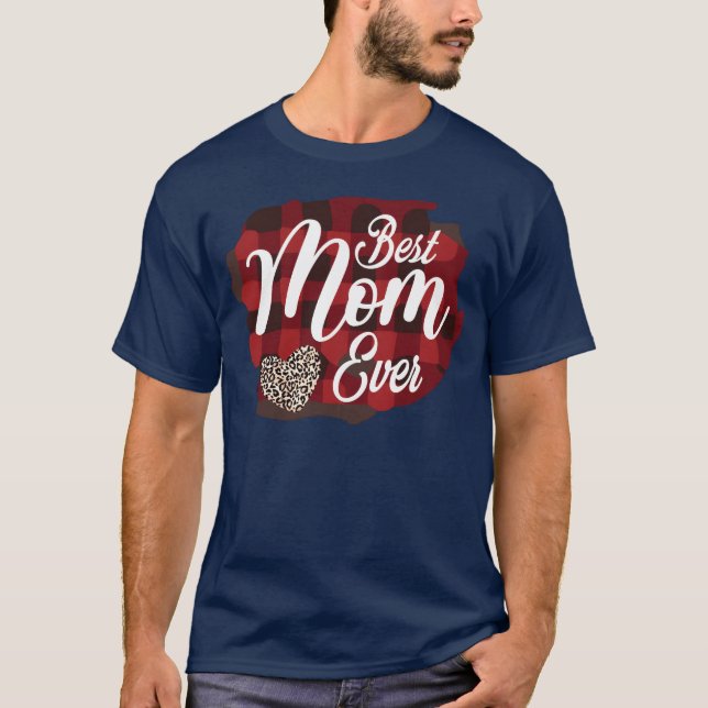 T-shirt Meilleure Maman Pour Mère Pour Maman Anniversaire  (Devant)