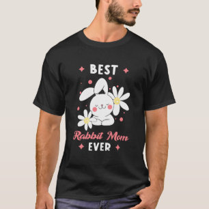 T-shirt Meilleure maman Rabbit jamais