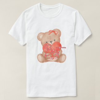 T-shirt Meilleure maman - Teddy Bear