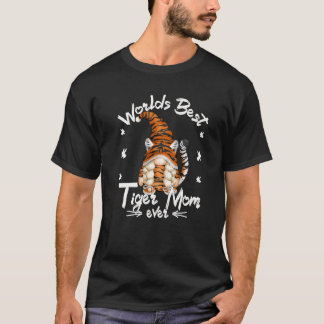 T-shirt Meilleure Maman Tigre du Monde Pour Tigre Gnome M