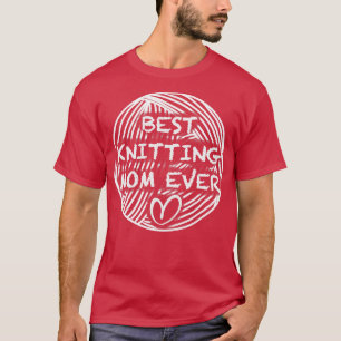 T-shirt Meilleure maman tricot jamais
