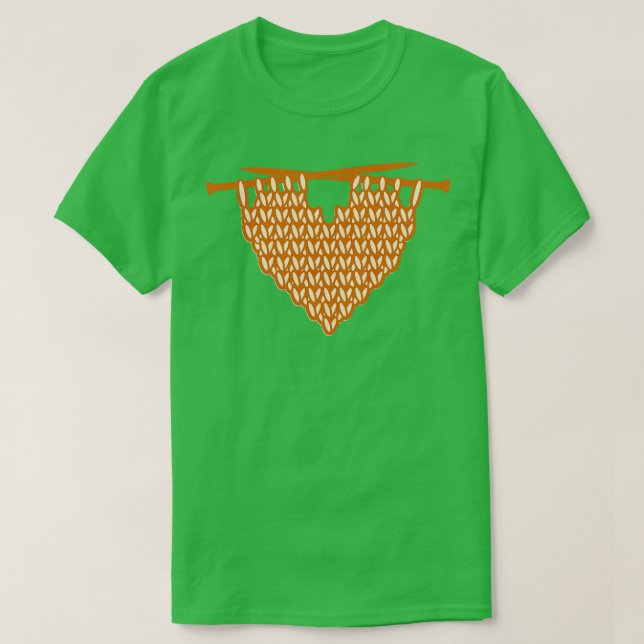 T-shirt Meilleure maman tricot jamais Sticker 2 (Design devant)