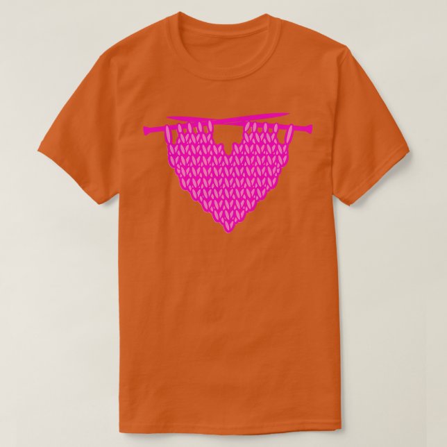 T-shirt Meilleure maman tricot jamais Sticker 3 (Design devant)