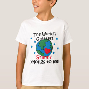 T-shirt Meilleure mamie appartient à moi