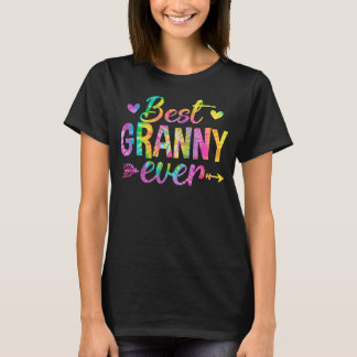 T-shirt Meilleure mamie jamais nouer teint maman maman mam