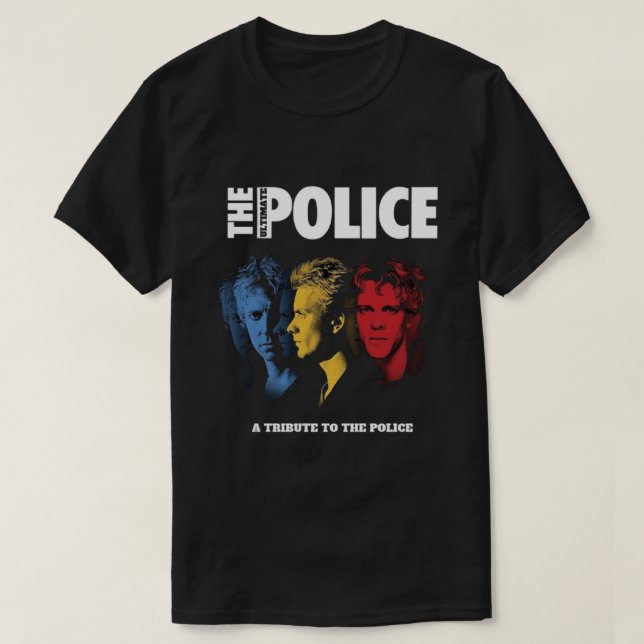 T-shirt Meilleure Merch Le cadeau de la police (Design devant)