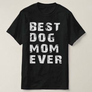 T-shirt meilleure mère de chien