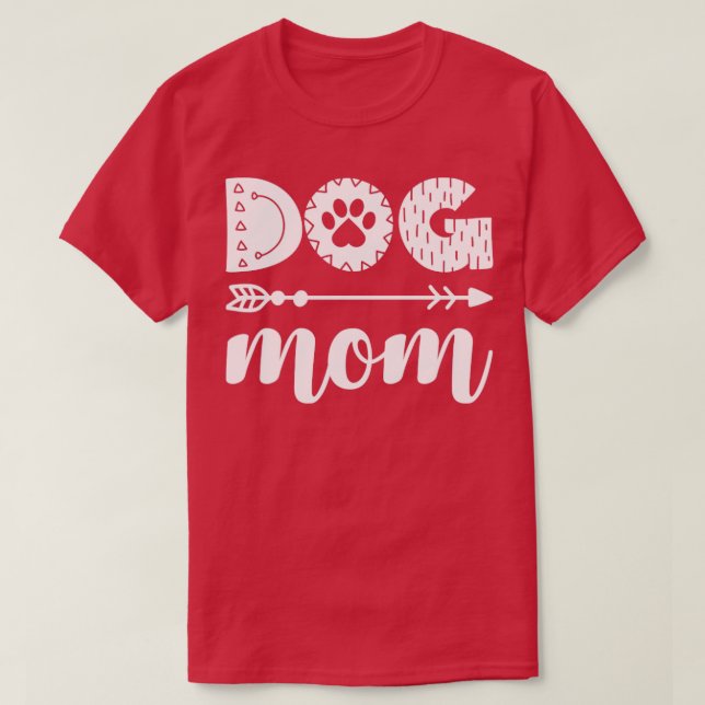 T-shirt meilleure mère de chien jamais 2020 (Design devant)