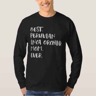 T-shirt Meilleure Mère de Peruvian Inca Orchid de tous les