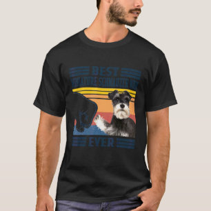 T-shirt Meilleure Miniature Schnauzer Maman Ever Chien Mam