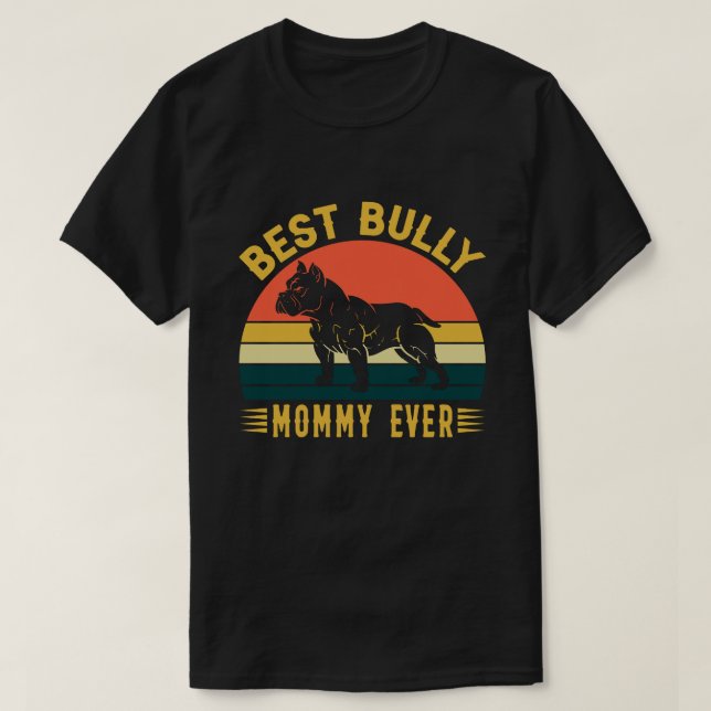 T-shirt Meilleure MOMMAIRE JAMAIS Vintage (Design devant)