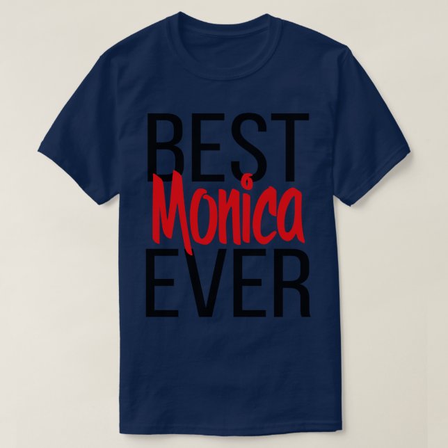 T-shirt Meilleure Monica Ever 1 (Design devant)