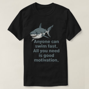 T-shirt Meilleure motivation pour les nageurs