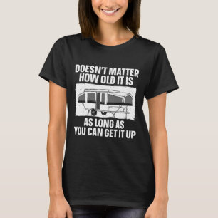 T-shirt Meilleure œuvre d'art de camping-car pour hommes e