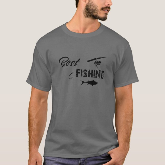 T-shirt Meilleure pêche (Devant)